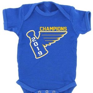 Saint St Louis Blues Stanley Cup Champions Onesie